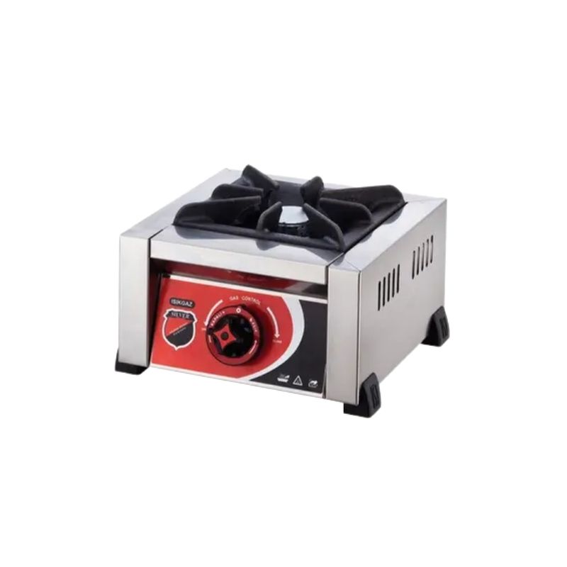 Işıkgaz Silverinox 2904  1 Gözlü Doğalgazlı Set Üstü Mini Ocak